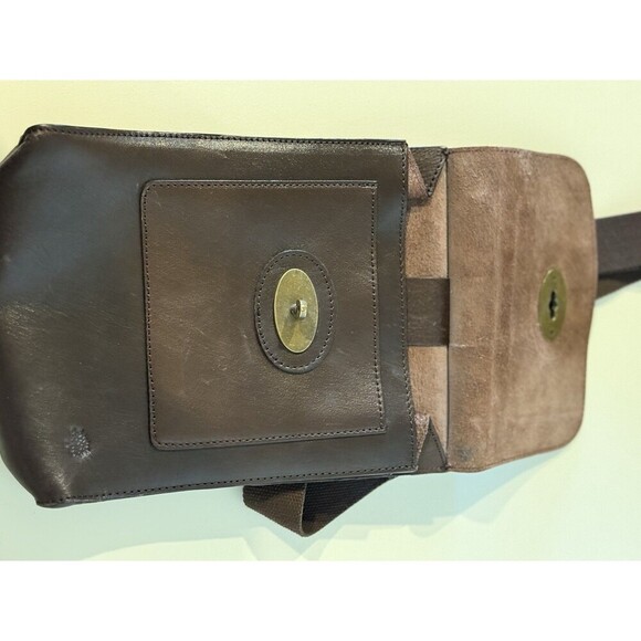 Mulberry Antony Crossbody Messenger Shoulder Leather Bag Brown - Picture 11 of 12